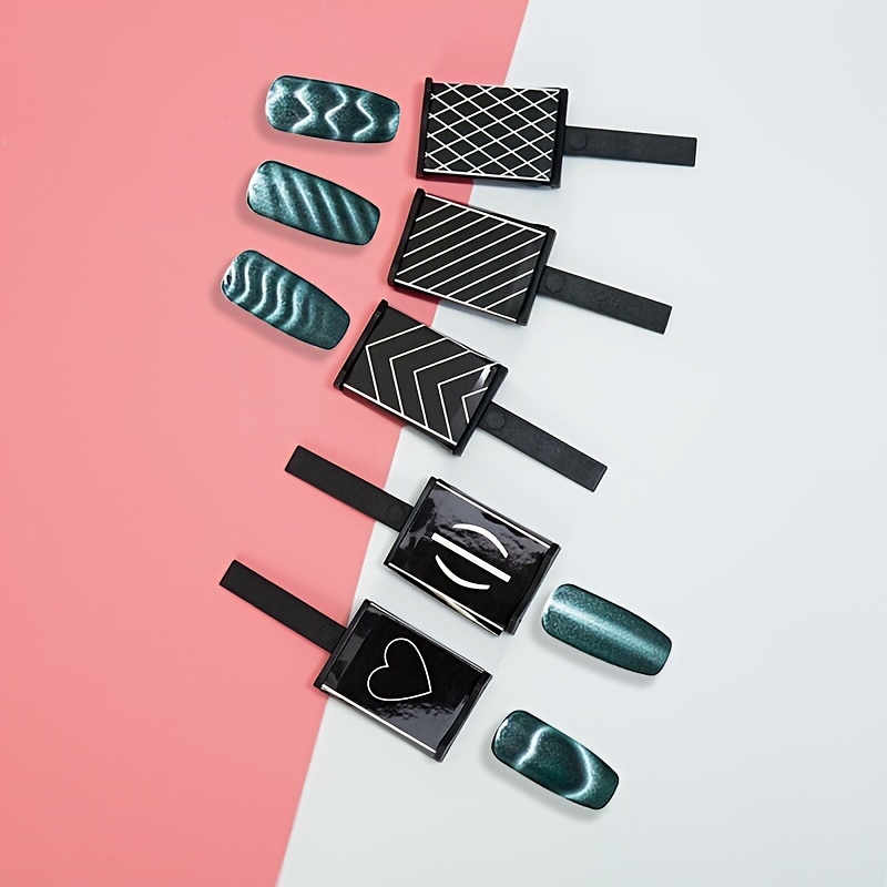 

5 Artistic Cat Eye Magnets For Cat Nail Polish - 3d Cat Eye Magnetic Gel Nail Tools - No Fragrance - Beauty & - Foot, Hand & Nail Care - Nail Tools - Other (nail Tools)