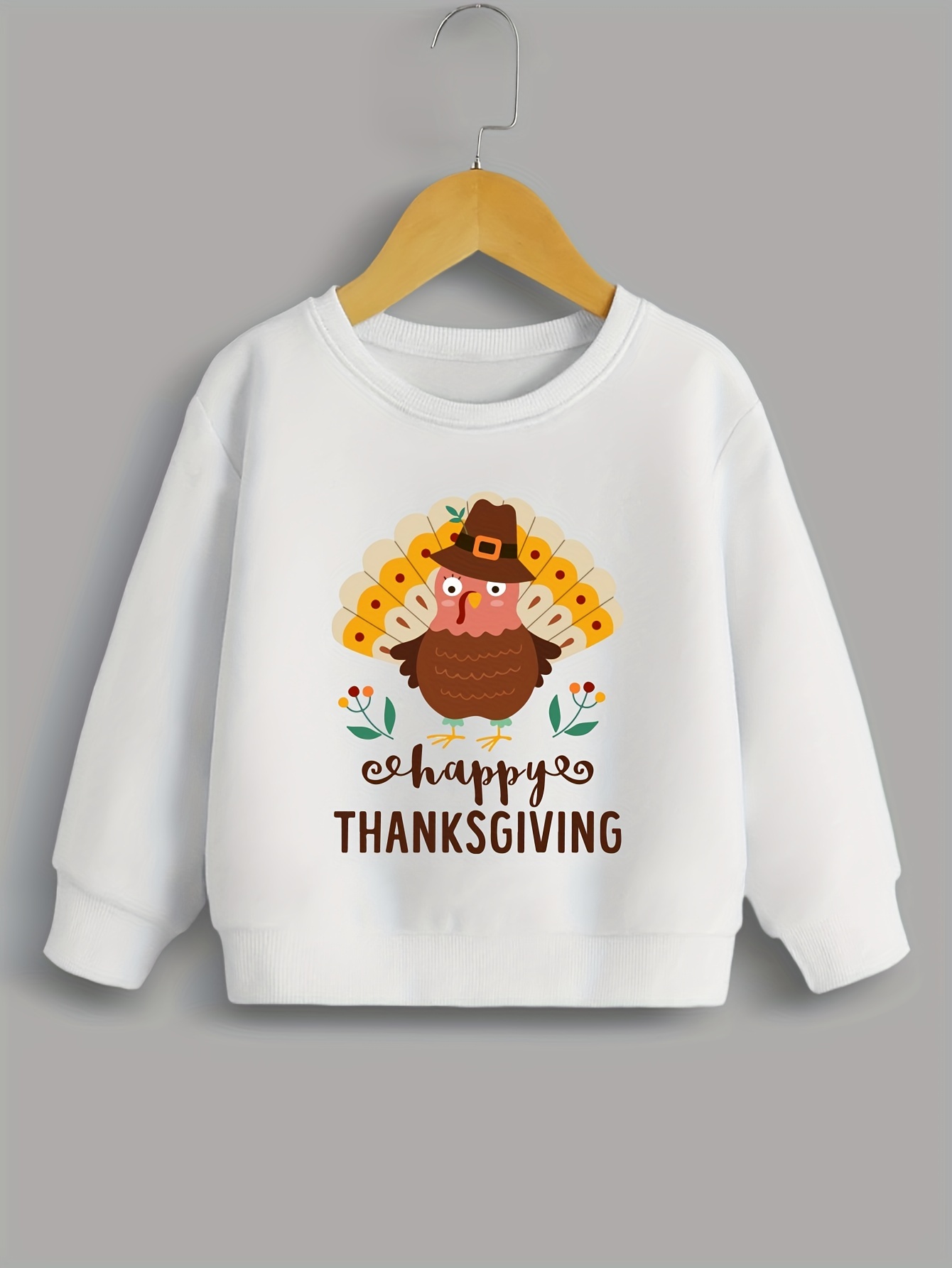 Cooked Thanksgiving Turkey Dinner Multi-Color Embroidered Iron-On Patch  Applique