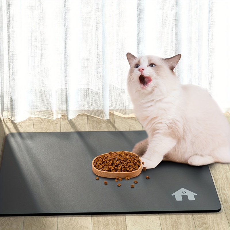 Pet Feeding Mat For Cats Dogs, High Absorbent Quick Dry Dog Food Mat Dog  Bowl Mat With Non-slip Rubber Backing, Pet Supplies - Temu