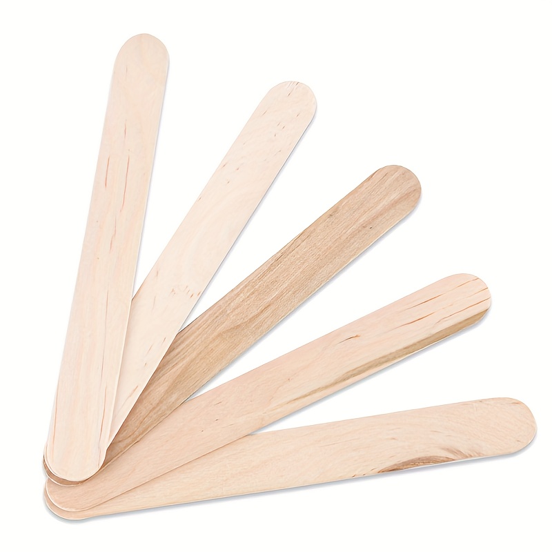 Wood Disposable Tongue Depressor Beauty Wax Wax Stick - Temu