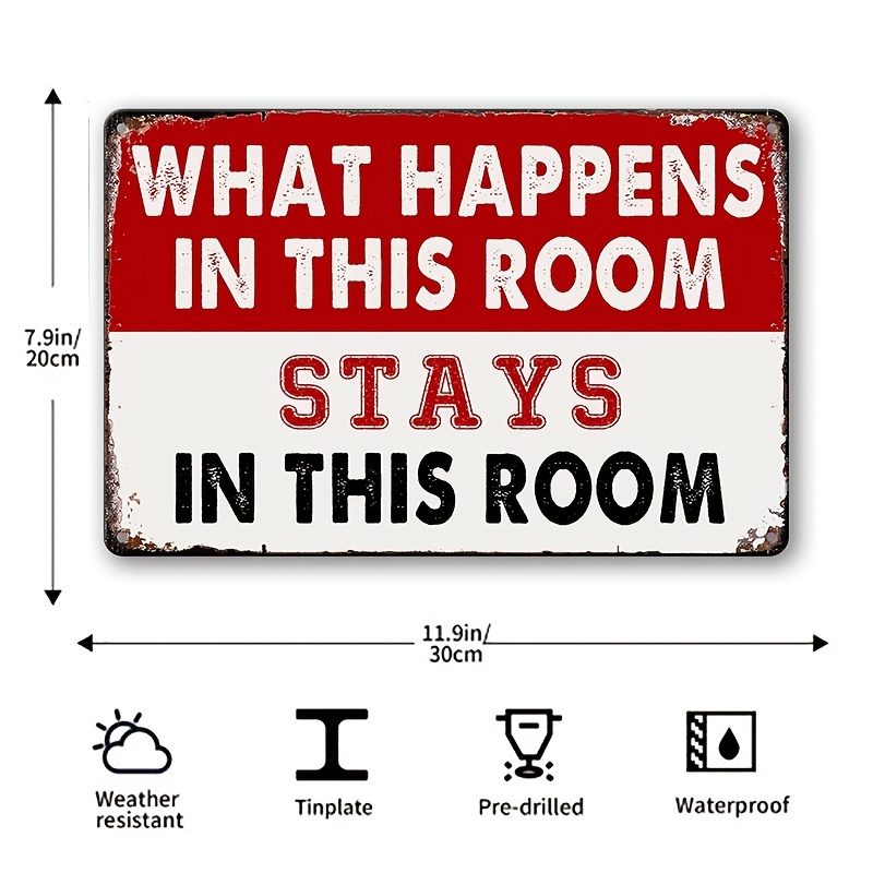 funny signs for bedroom doors