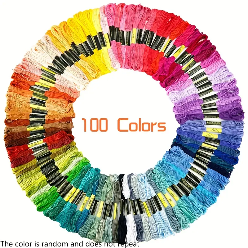 Embroidery Thread Color Themed Embroidery Floss Friendship - Temu