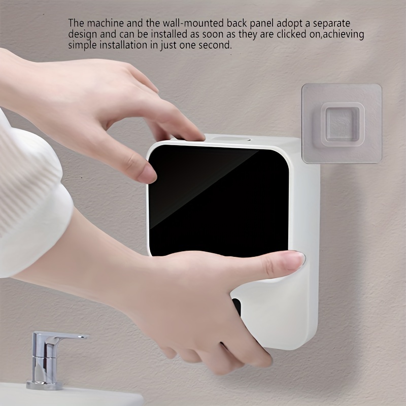 Wall mounted foaming store hand soap dispenser