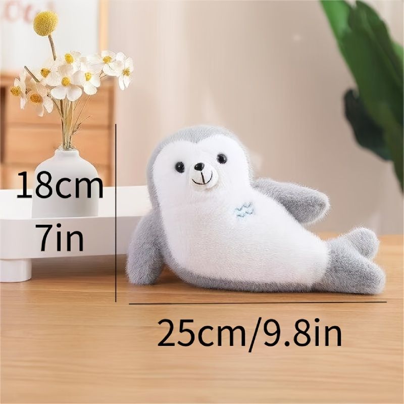 Super Soft Baby Seal Plush Cute Seal Stuffed Anima Chubby Snuggle Seal Sea  Animal Plush Pendant | Shop Now For Limited-time Deals | Temu