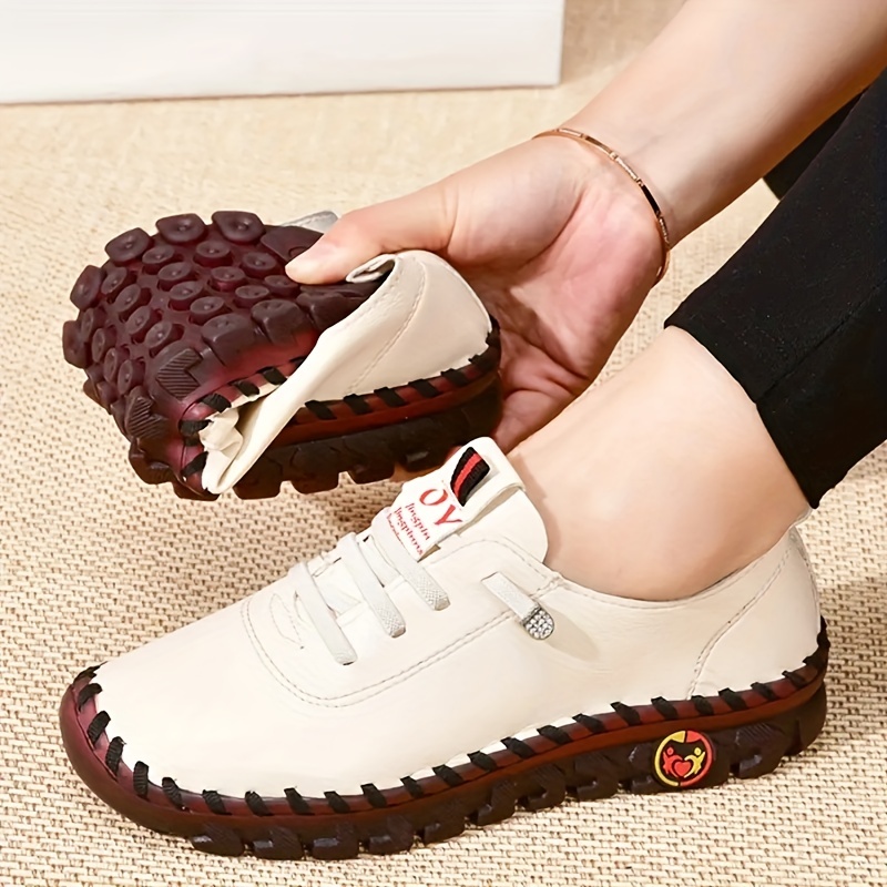 Plain flat round deals toe casual sneakers