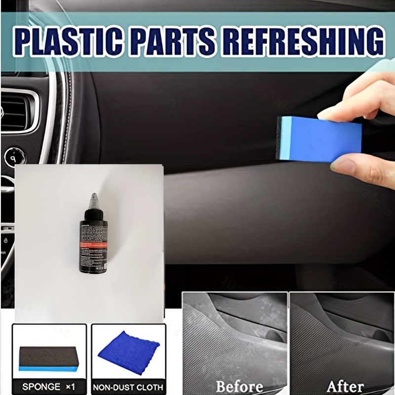 Back 2 Black Permanent Plastic Trim solutions to restore plastic trim and  finish