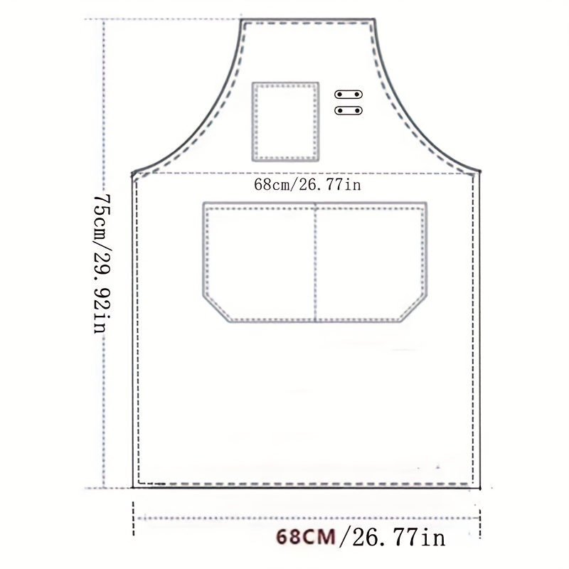 1pc Grembiule In Tela Grembiule In Tela Commercio Estero - Temu Switzerland