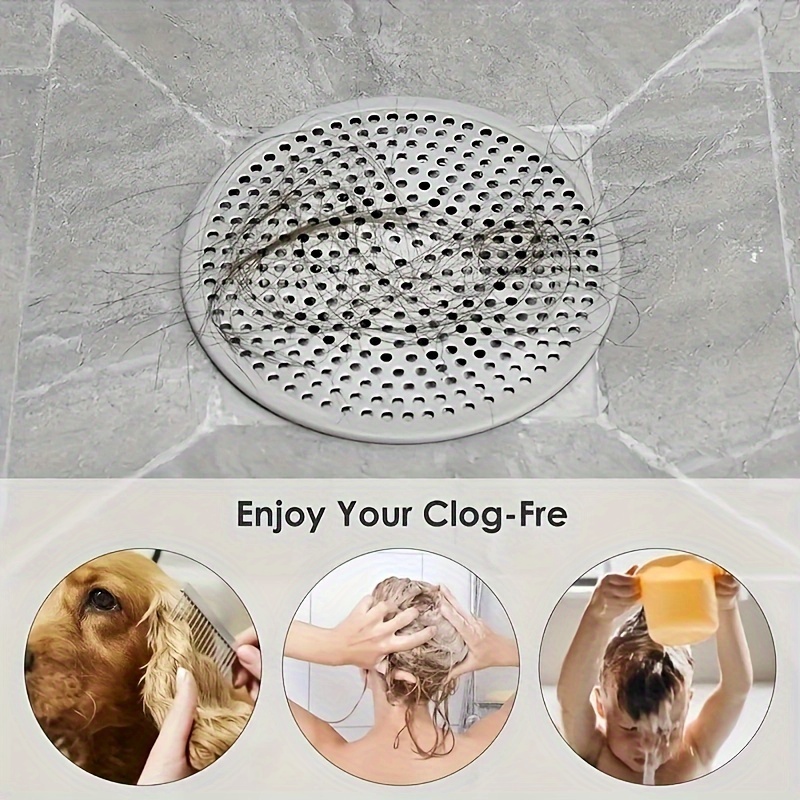 Stainless Steel Floor Drain Filter Hair Catcher Anti - Temu