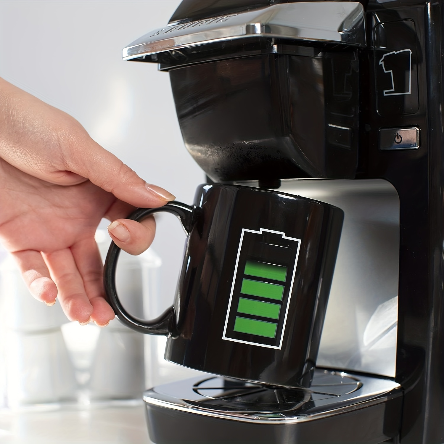 Color Changing Coffee Mug, Cool Coffee & Tea Magic Heat Sensitive