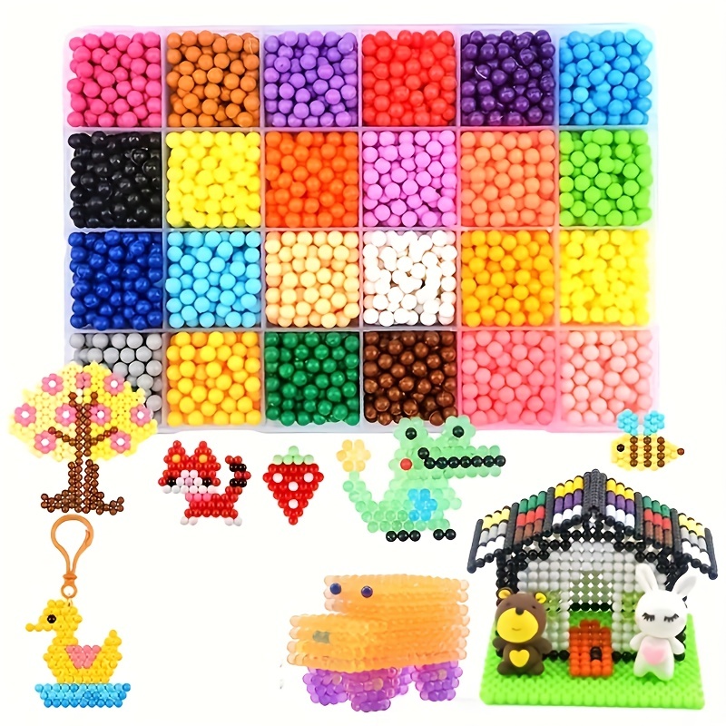 Comprar T-Toys Multicolor Magic Water Aqua Sticky Beads Accesorios de  repuesto Artesanía Juguete para niños