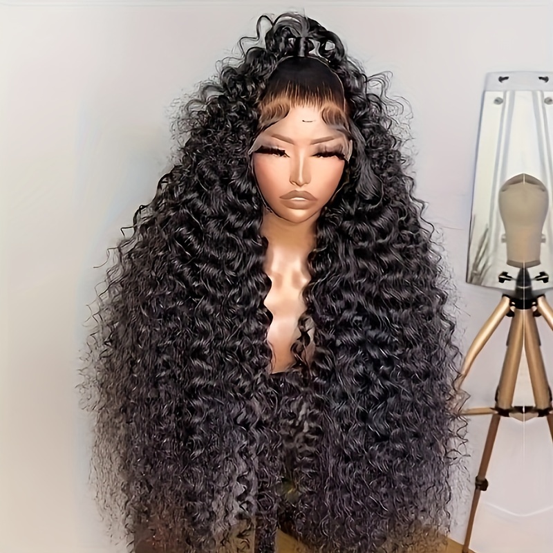 Water Wave Lace Front Wigs Human Hair Pre Plucked Baby Hair 13x4