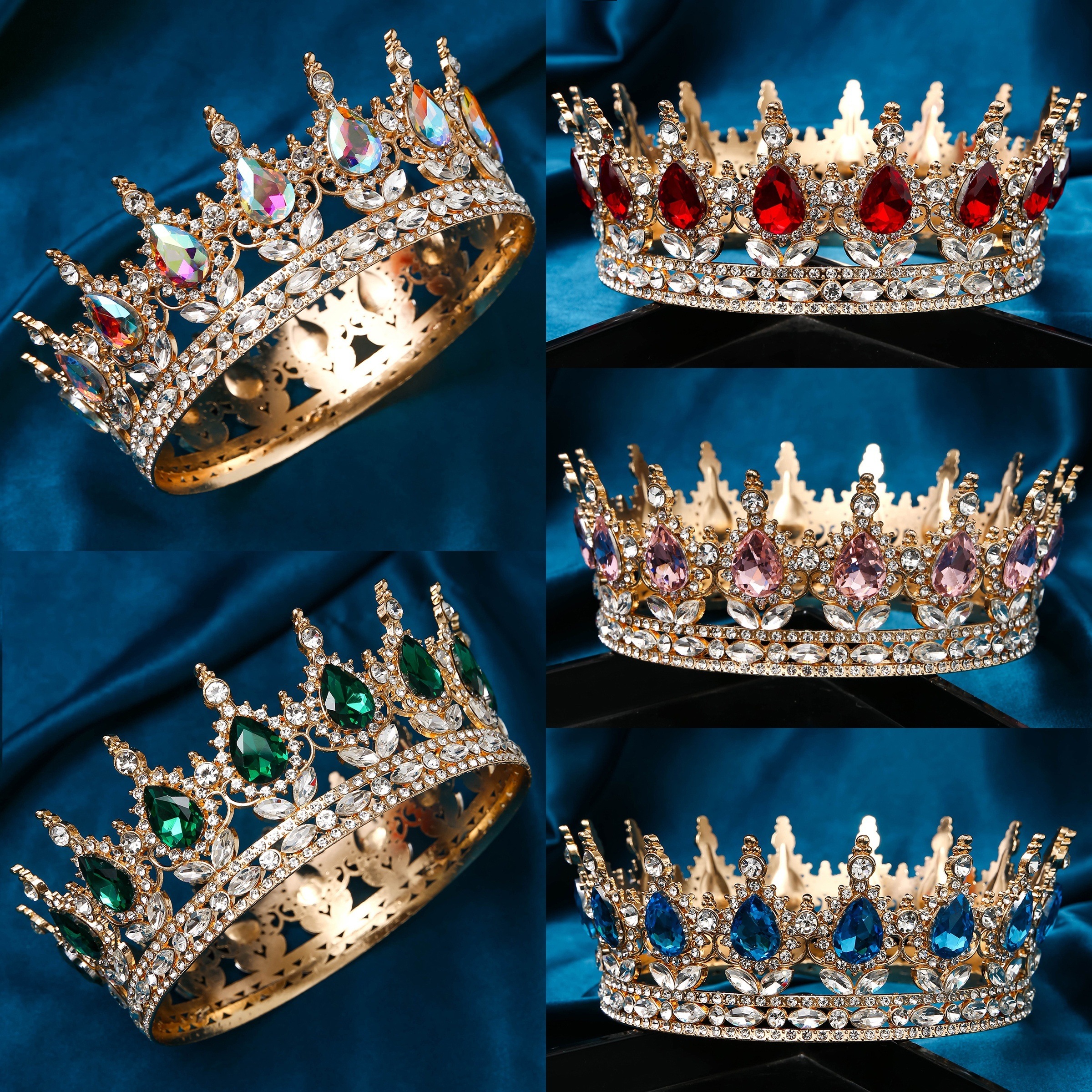 blue king crowns