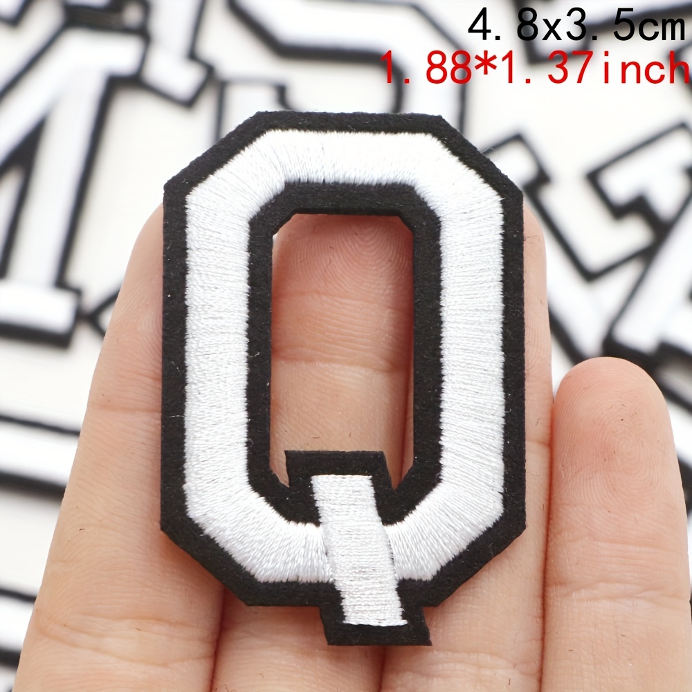 Golden Silver Red Orange Patches Iron Sew Letters - Temu