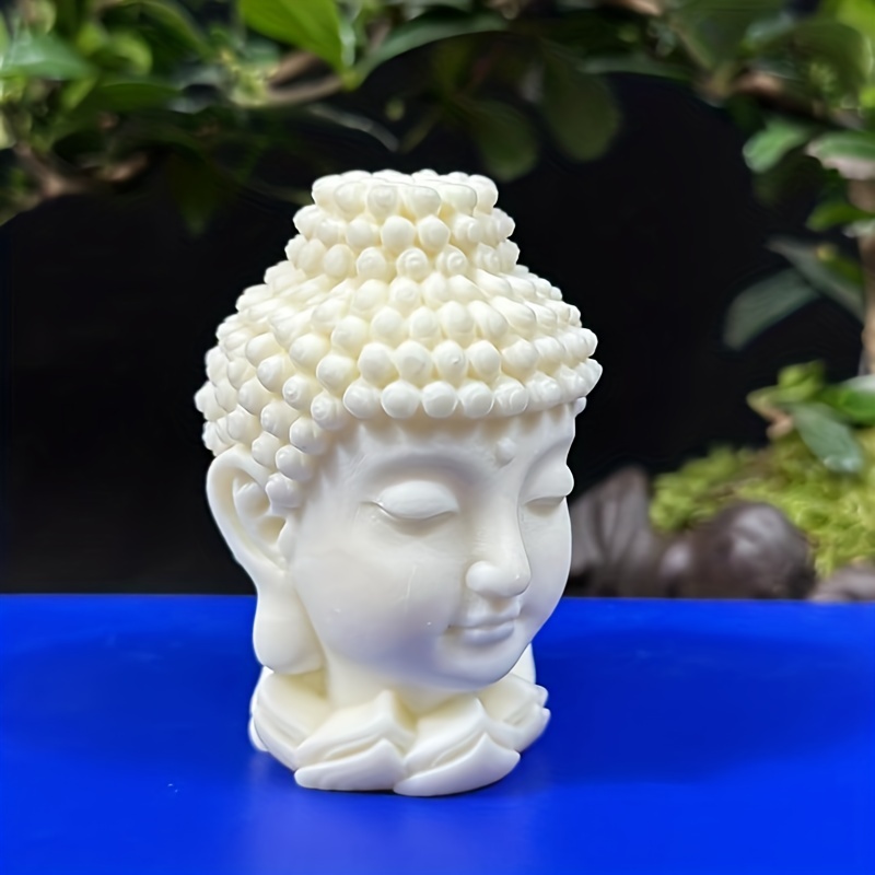 Unique Funny Head Buddha Temu Prayer Shape - Suitable Statue Office