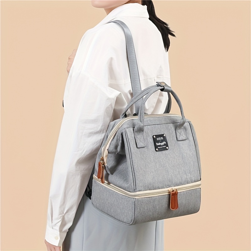 Multifunctional Mommy Bag for Milk Storage