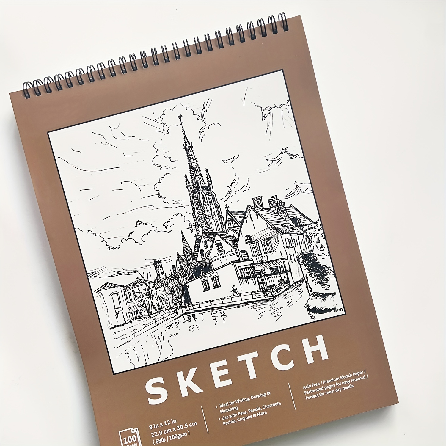 50 Sheets Sketchbook for Drawing Painting Book A4 16k Special 130