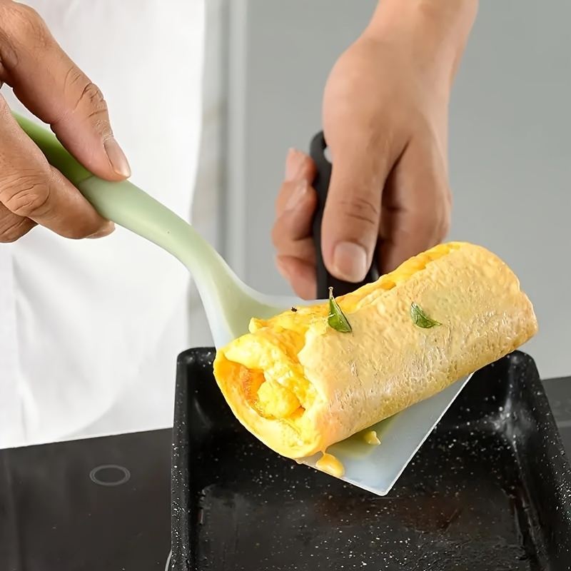 Pancakes Shovel Turner Nonstick Fried Shovel Silicone Shovel - Temu