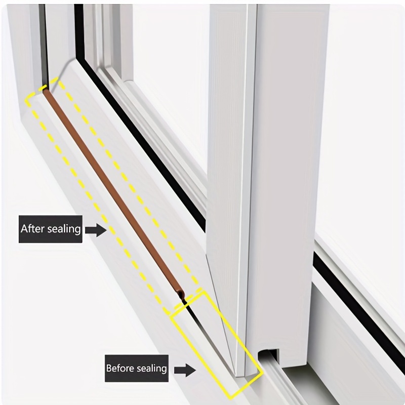 23Ft Rubber Weather Stripping Door Seal Strip for Door & Window,  Self-Adhesive Backing Seal Large Gap (from 1/10 inch to 11/50 inch), Rubber  Seal Strip for Door Insulation, Easy Cut to Size 