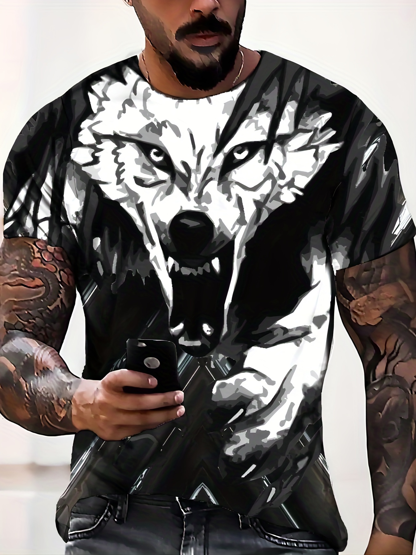 Wolf Fur Print Set  Men's Underwear brand TOOT official website