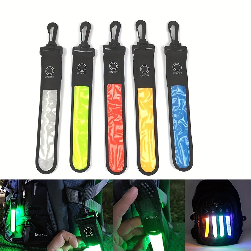 Gilet réfléchissant LED Rechargeable par USB, gilet lumineux haute  visibilité, réglable, pour la course à pied et le cyclisme, sécurité  nocturne - AliExpress