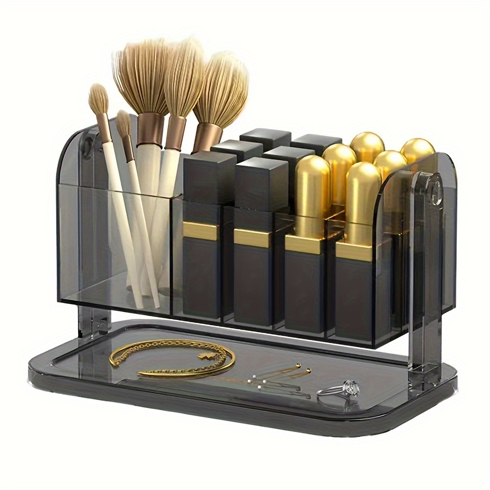 Multi compartment Pen Holder Makeup Brush Organizer Desk - Temu Canada