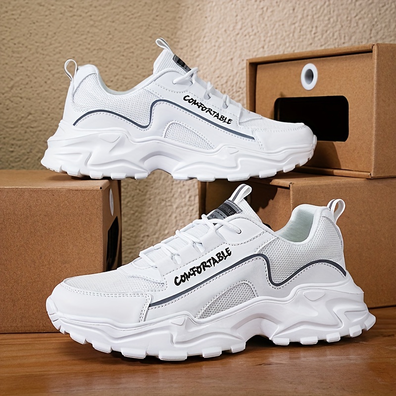 Men's Mesh Breathable Sneakers Lightweight Outdoor Shoes