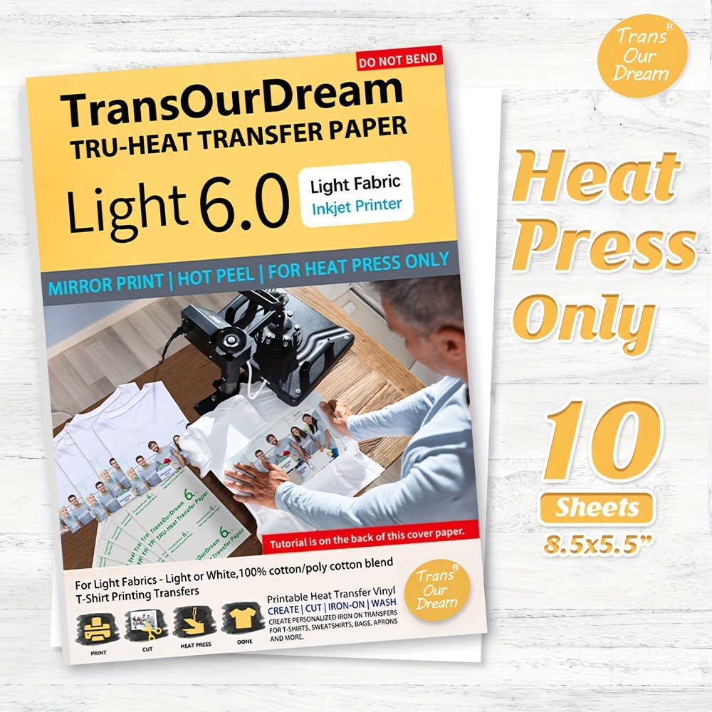 Transourdream (light 2.0) Iron On Heat Transfer Paper For T - Temu Germany