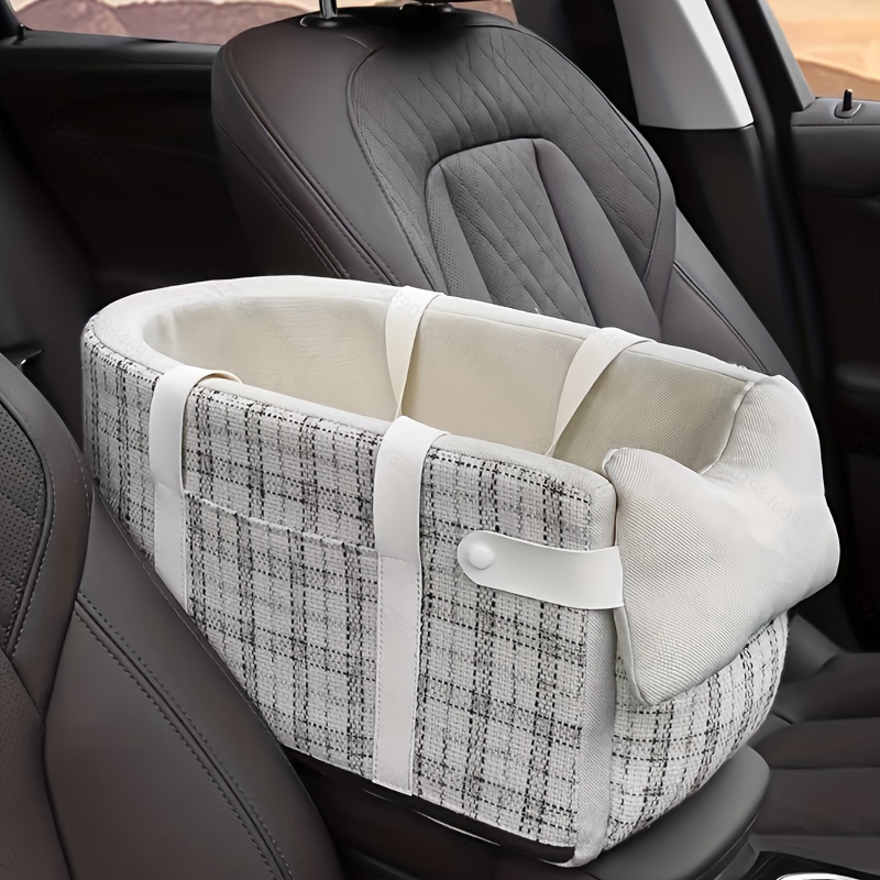 Dog Car Seat Central Control Cat And Dog Car Seat Dog Cat - Temu