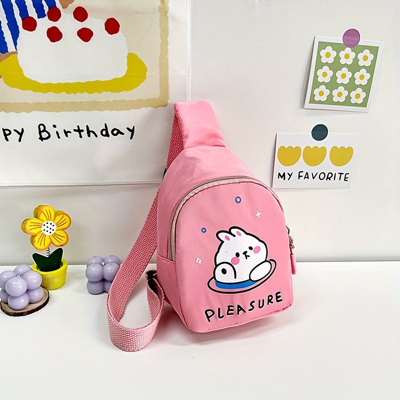 Cute Cartoon Rabbit Messenger Bag Shoulder Bag For Outdoor Traveling Girls  Accessories Children's Accessories - Temu