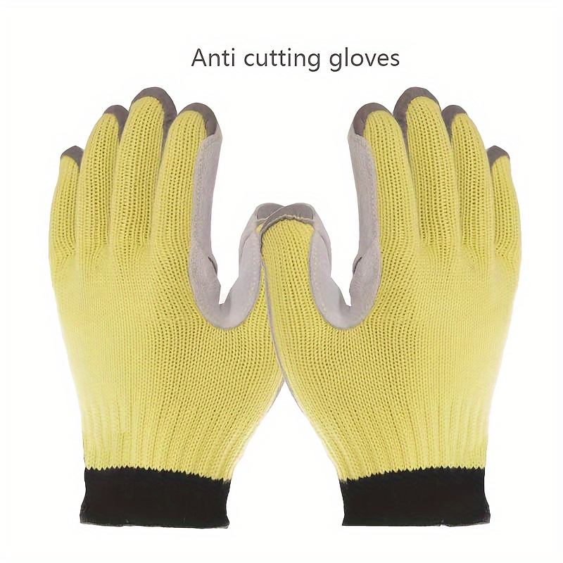 Guantes resistentes a los cortes de seguridad, guantes de metal anticorte,  guantes duraderos de cocina para mano izquierda y derecha (tamaño XS)