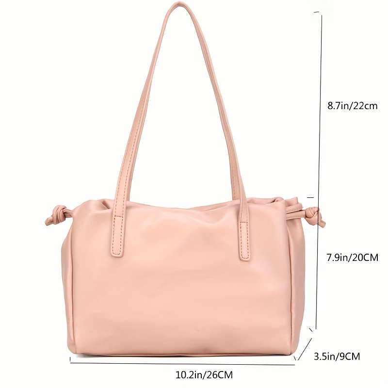 Women's bag texture versatile armpit bag large capacity light