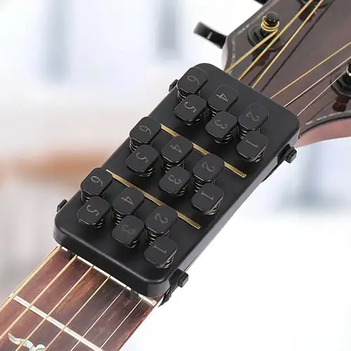 Pocket Guitar Portable Guitare Doigt Entraîneur De Conversion D'accords  Outil De Pratique - Temu France