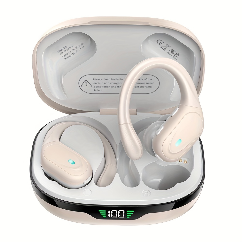 AXLOIE Auriculares Inalambricos Deporte IPX7 Impermeable 35H
