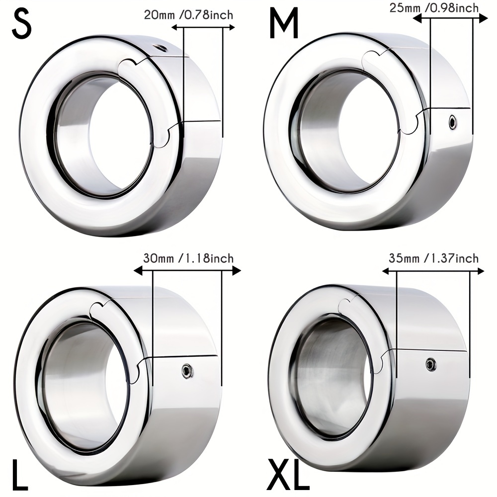 Metal Penis Ring Stainless Steel Ball Design Penis - Temu