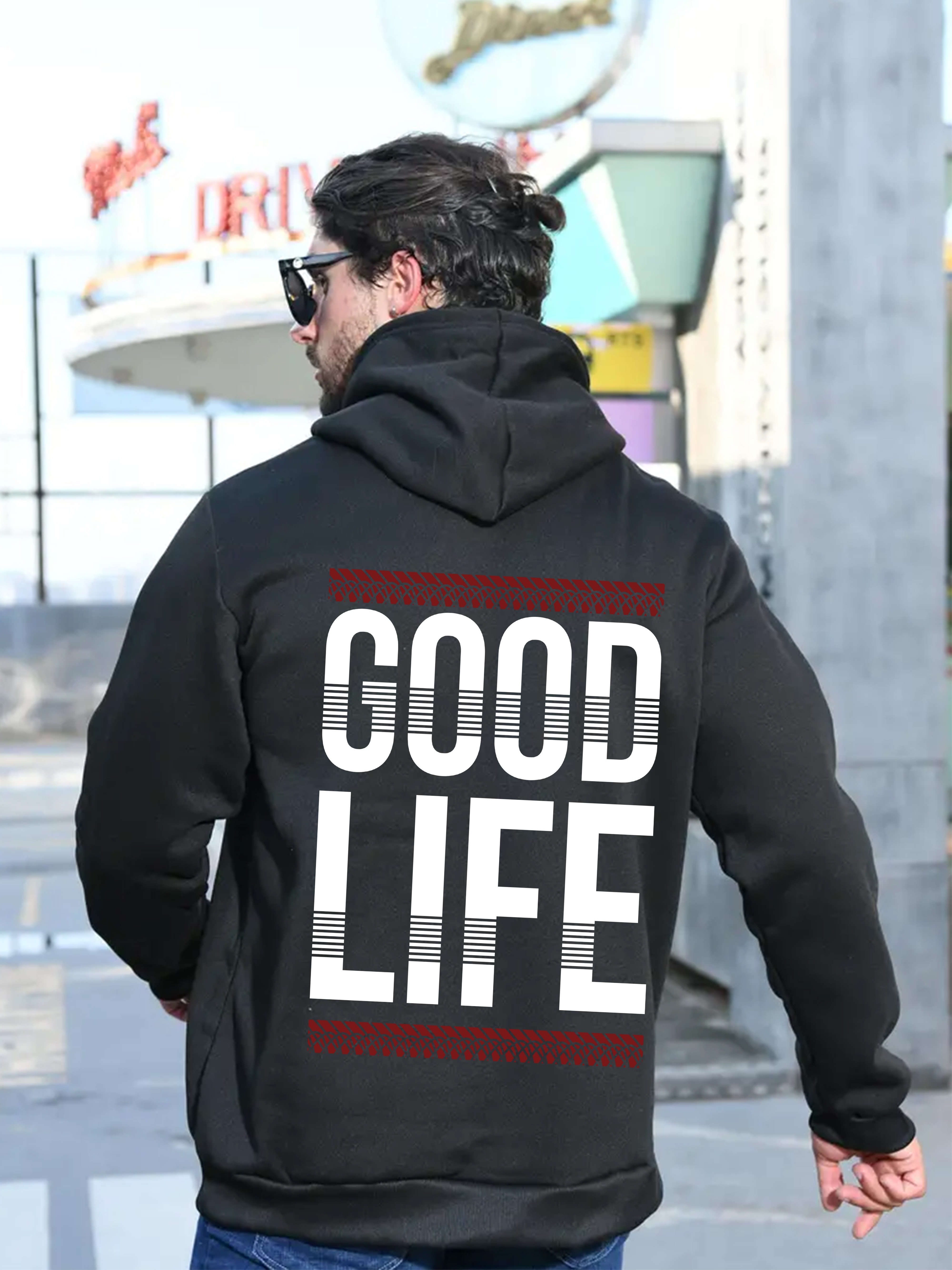 Life is clearance good hoodie mens