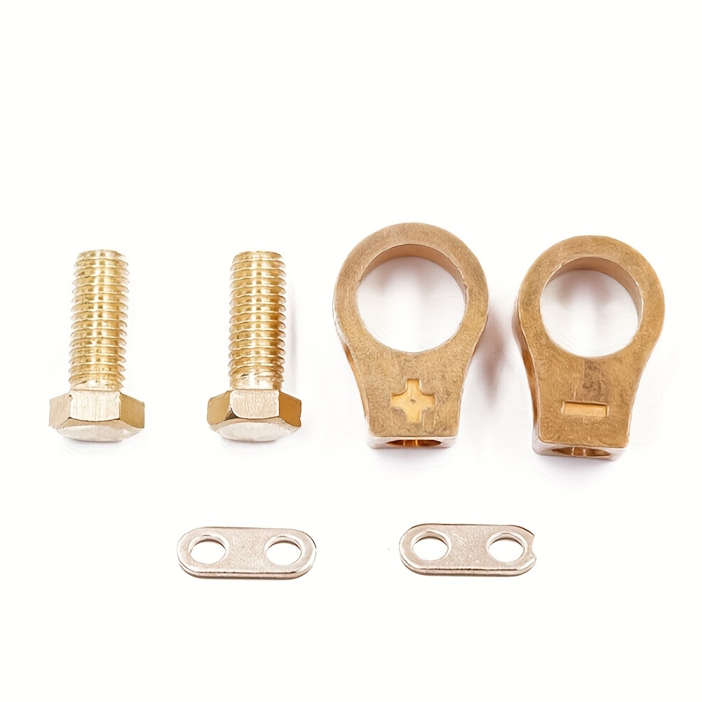 Pure Copper Battery Clips Car Battery Terminal Connector Kit - Temu