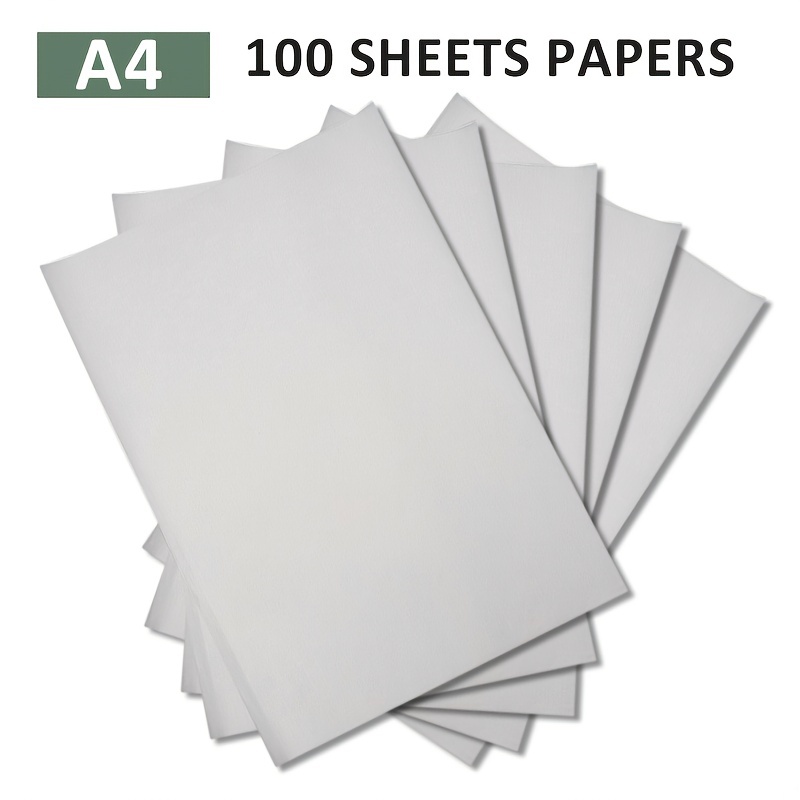 Carbon Paper For Tracing Graphite Transfer-Paper - 30pcs Black A4 8.27 X  11.81 Inch