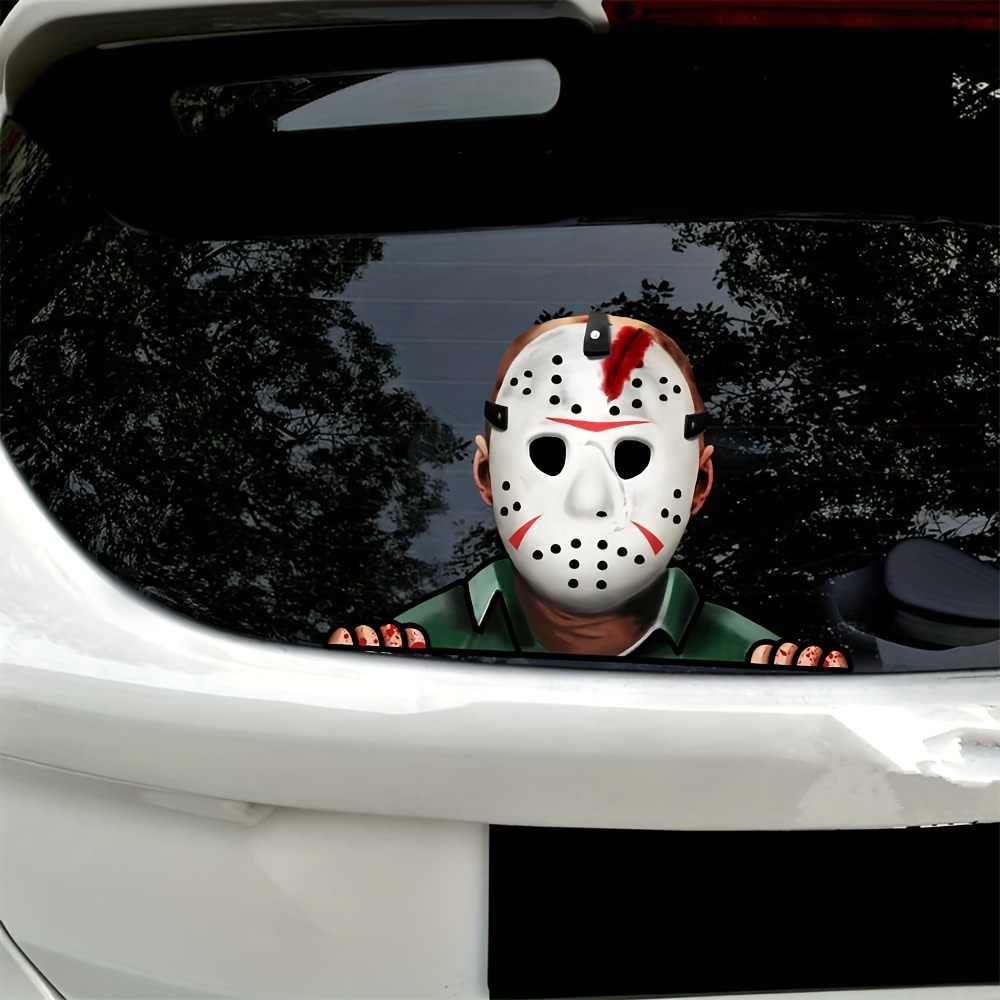 Supernatural Saving People Hunting Things Automotive Car Window Locker  Circle Bumper Sticker