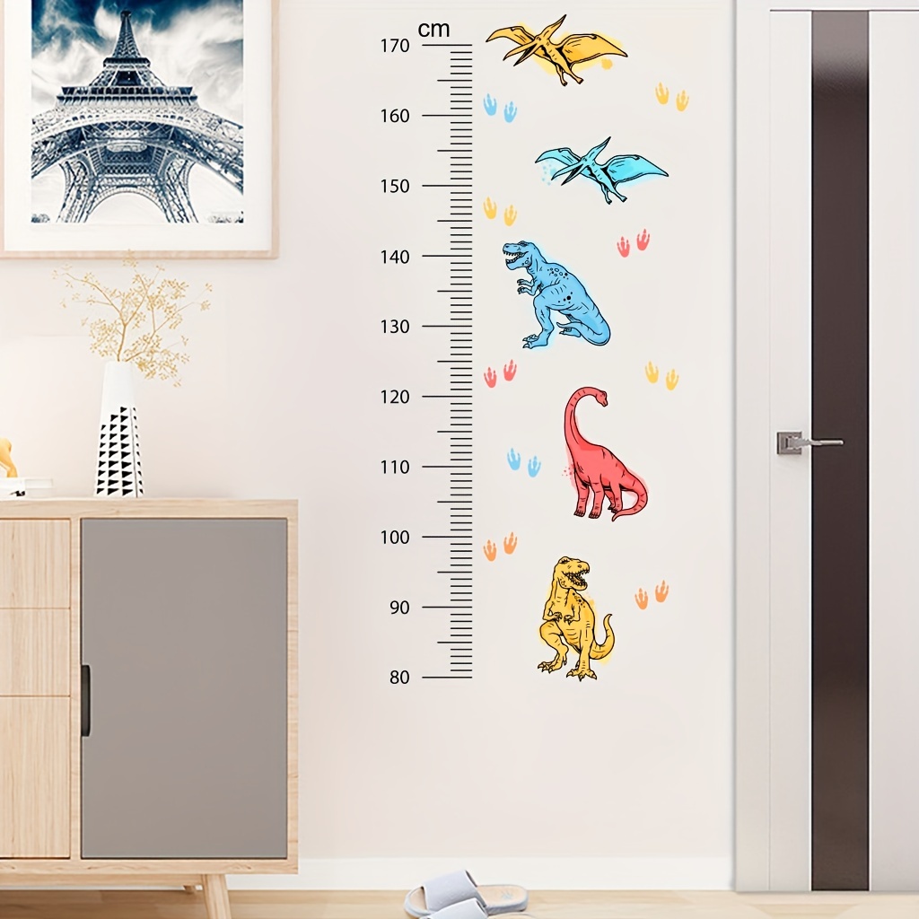 Canvas Poster Dinosaur Size Comparison Chart Poster Types Of - Temu