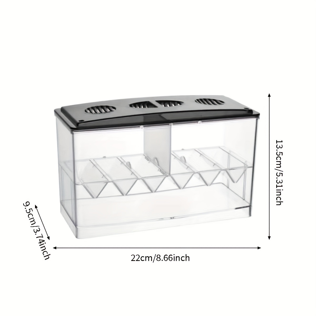 Kuweot Fish Breeding Box Transparent LED Acrylic Three India