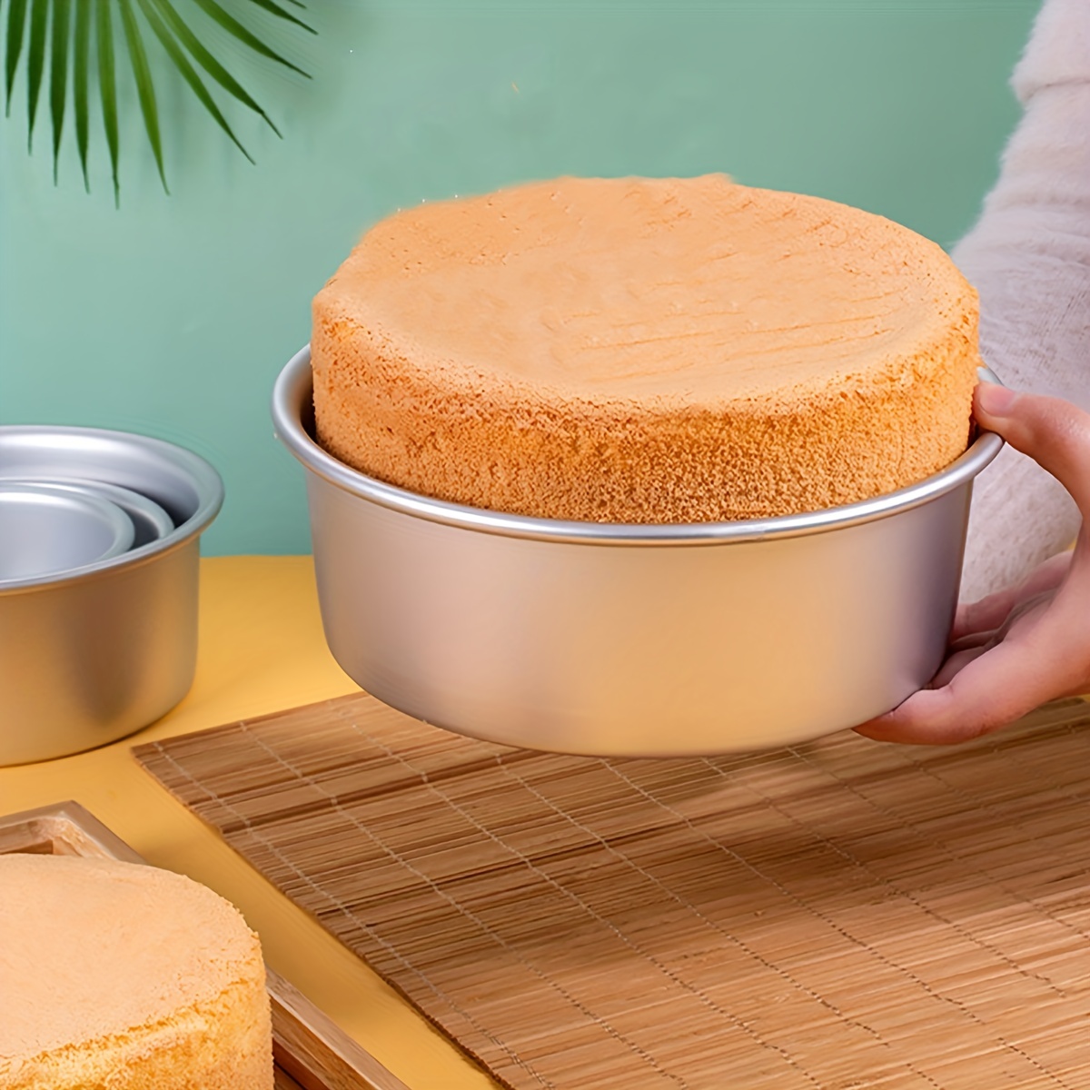 Anodized Aluminum Cake Pan Loose Bottom Baking Cake Mold - Temu
