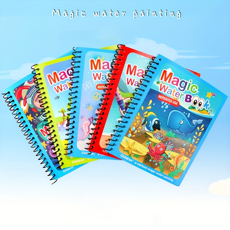 Watercolor Coloring Book Student Coloring And Drawing Book - Temu