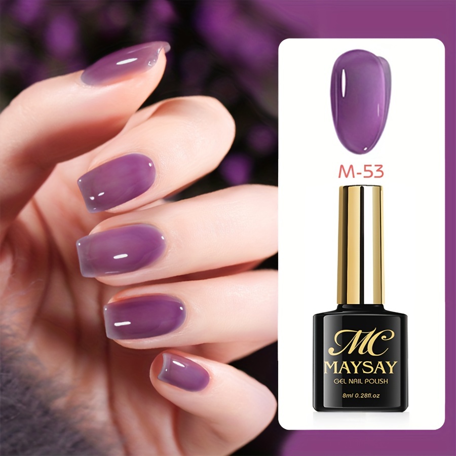 Amazon.com : VENALISA 15ml Gel Nail Polish, Violet Purple Color Soak Off UV  LED Nail Gel Polish Nail Art Starter Manicure Salon DIY at Home, 0.53 OZ :  Beauty & Personal Care