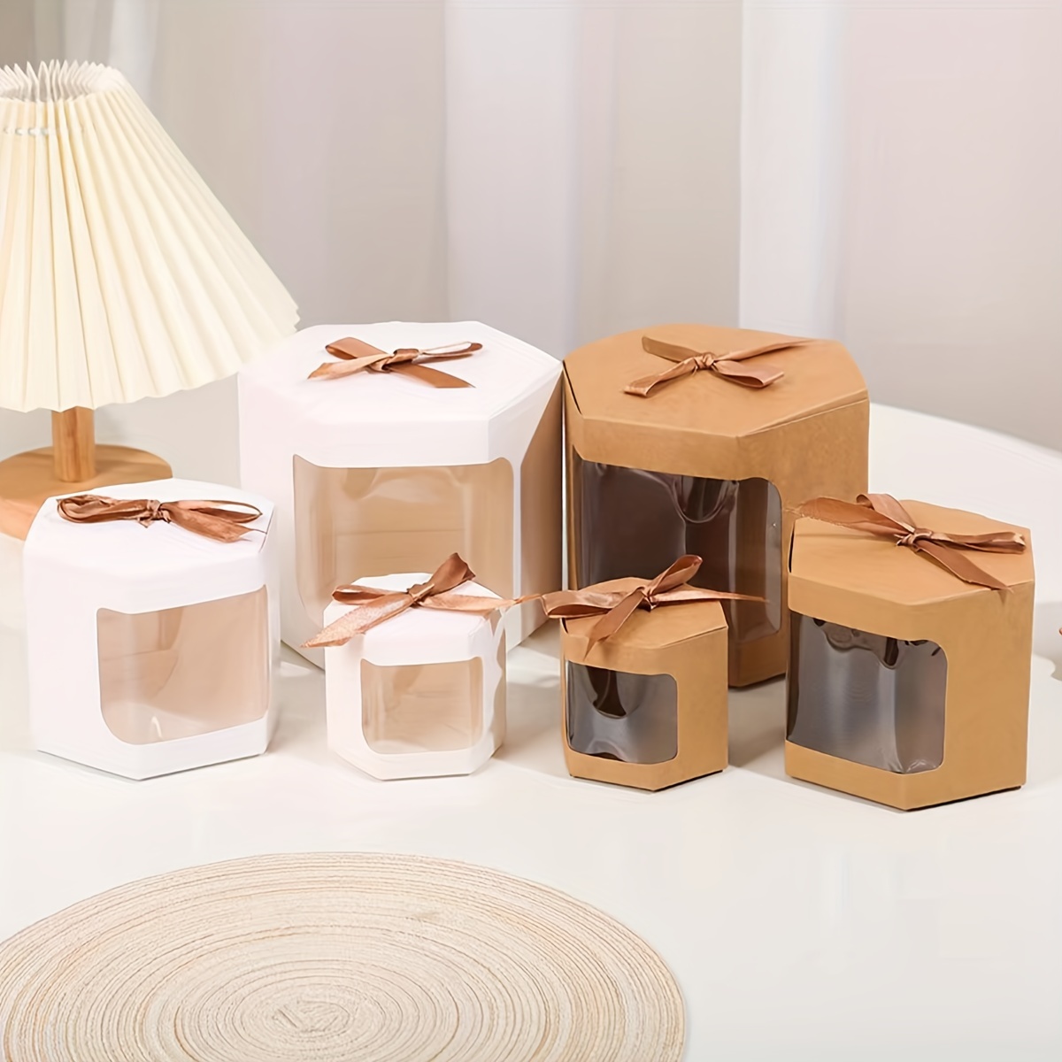 Small Kraft Paper Gift Boxes Gift Boxes With Lid Mini - Temu