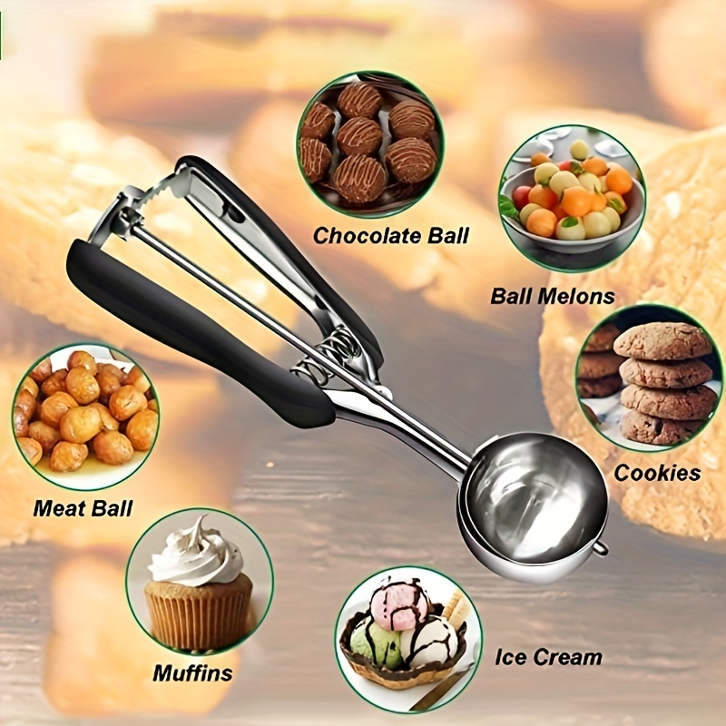 1 Or Ice Cream Scoop cookie Scoop cookie Dough Scoop cream - Temu