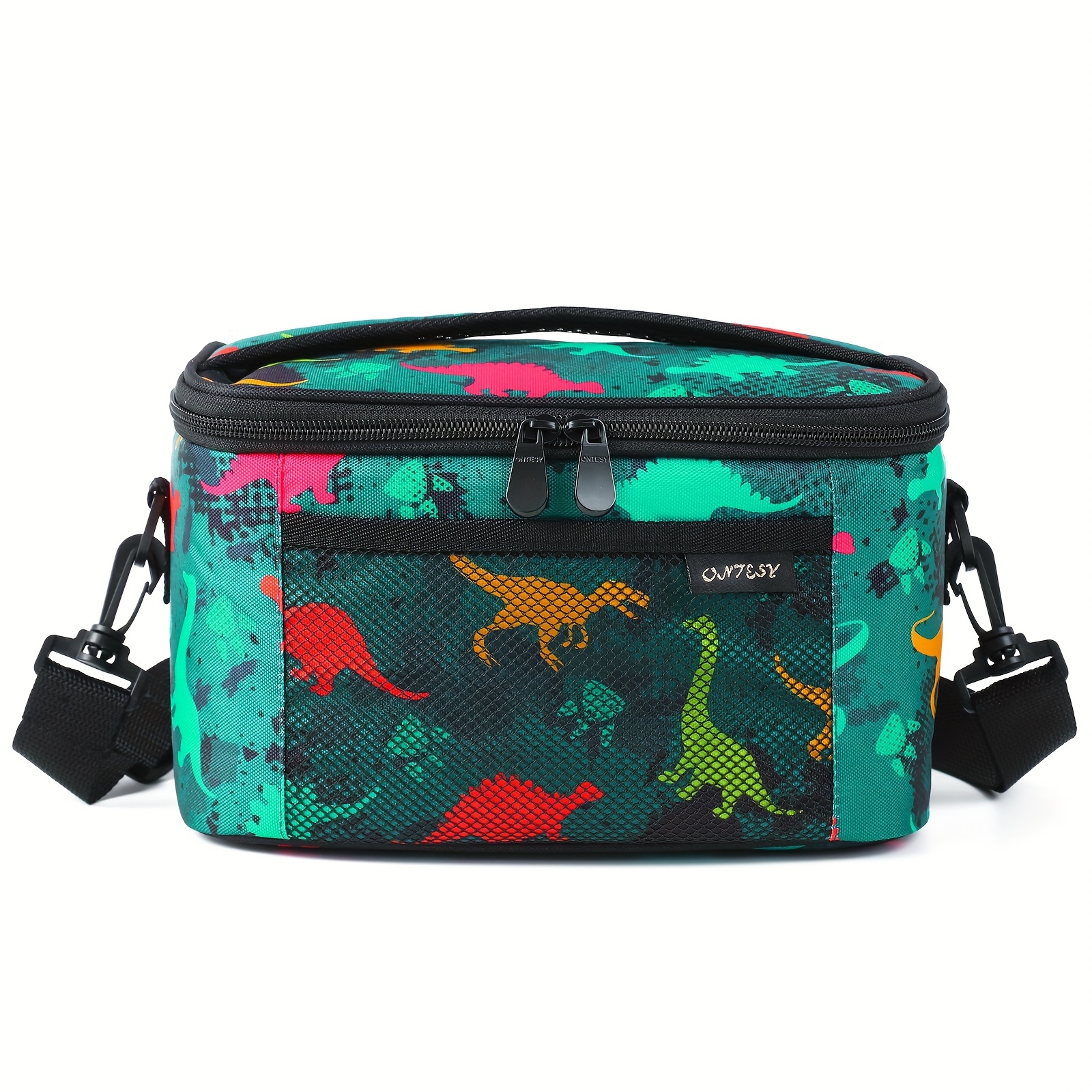 Galaxy Space Cute Dinosaur Pattern Insulated Lunch Box