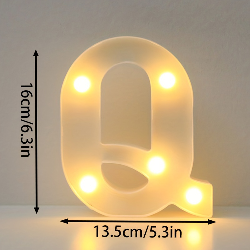 1 Stück Englische Ledbuchstabenlichter, Vorschlag