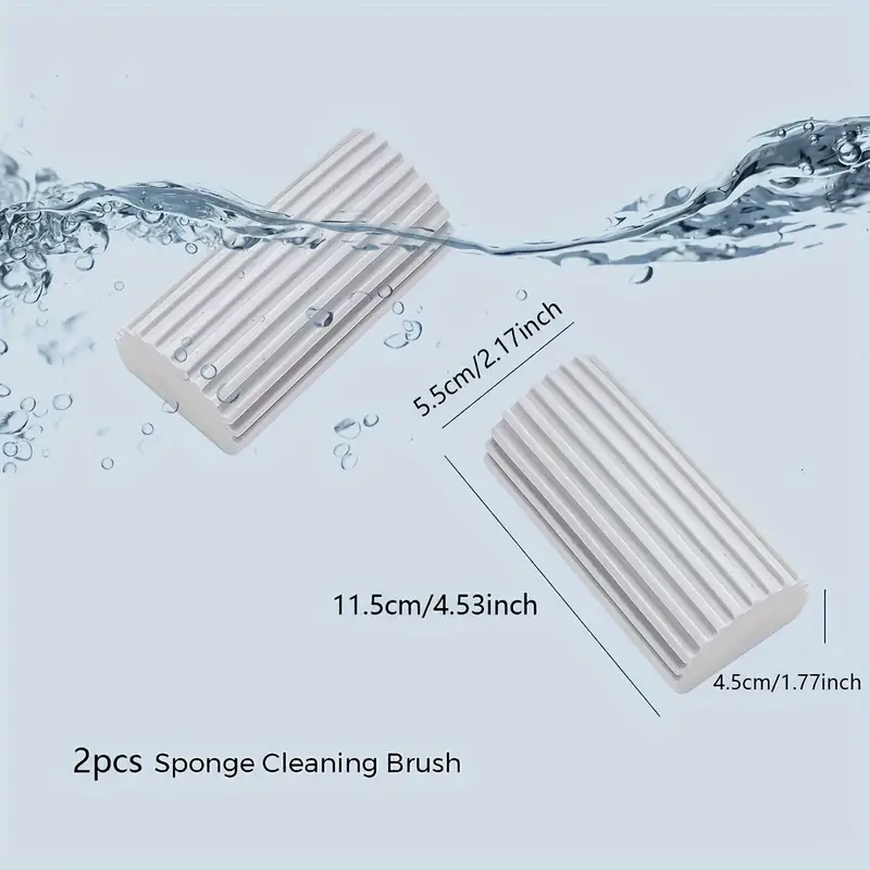 Wet Cleaning Dust Catcher Sponge Brush For Curtains, Glass, Substrates,  Vents, Railings, Mirrors, Window Troughs And Faucets - Temu Philippines
