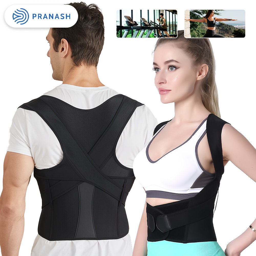 Posture Corrector Brace for Upper Back Thoracic Spine Unisex Pain Relief  Corset 