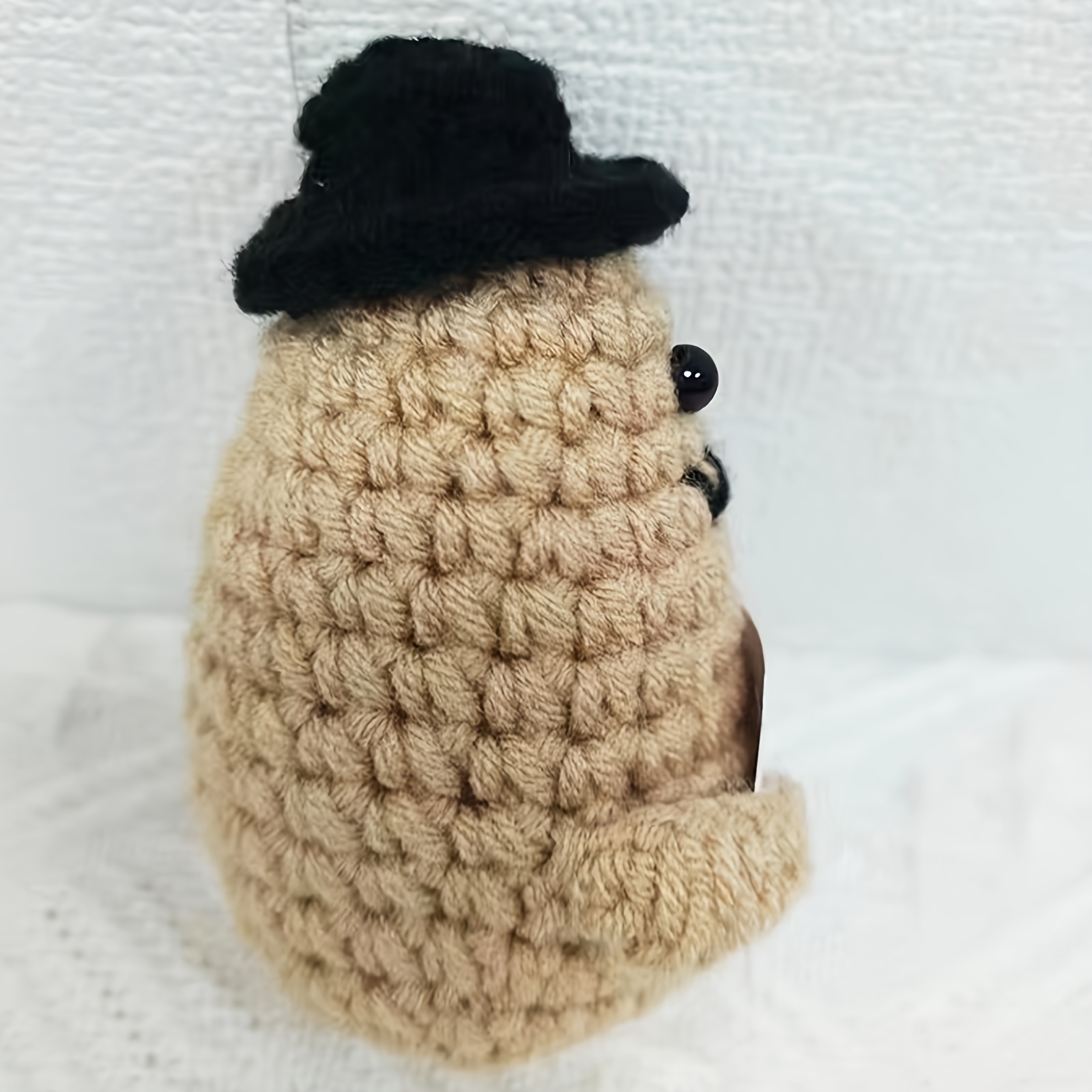 TOYMIS Funny Positive Potato, 3 Inch Cute Creative Knitted Positive Potato  Interesting Wool Potato Doll for Party Decorations Birthday Encouragement